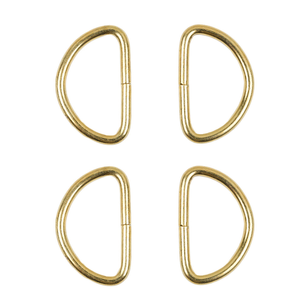 Dritz 4pc Gold D-Rings - 1"