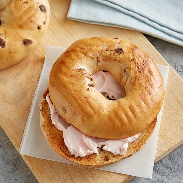 Original Bagel 4.5 oz. New York Style Chocolate Chip Bagel - 75/Case