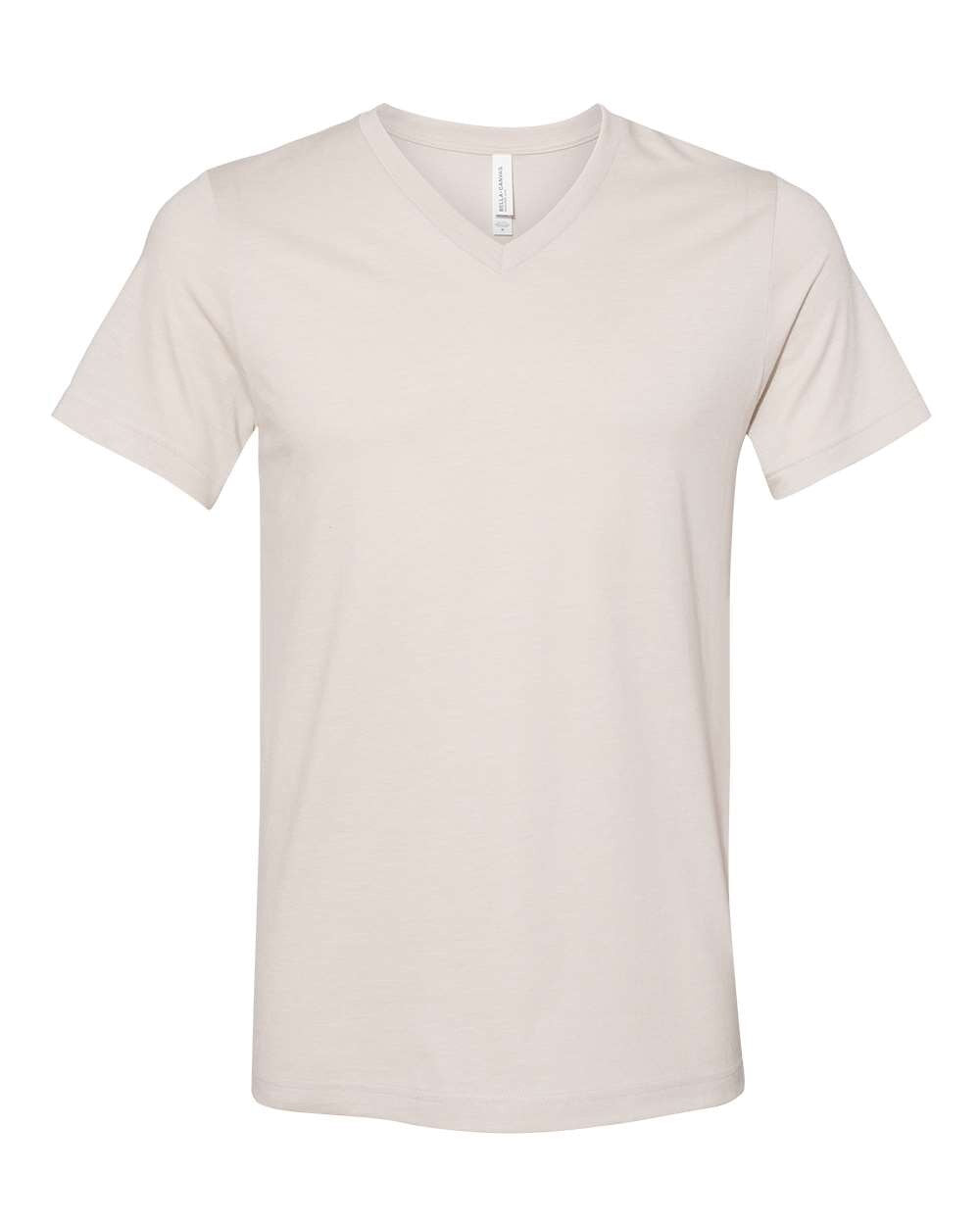 BELLA + CANVAS® Heather CVC Short Sleeve V-Neck Tee