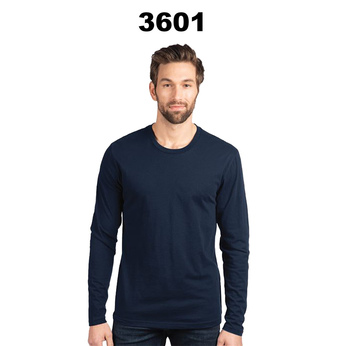 Next Level® Classic & Comfort Cotton Crewneck Long Sleeve T-Shirt