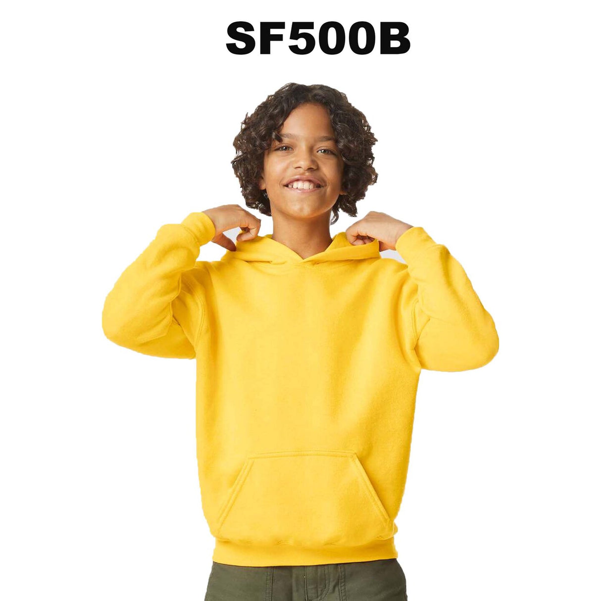 Gildan® Softstyle Youth Midweight Hooded Sweatshirt