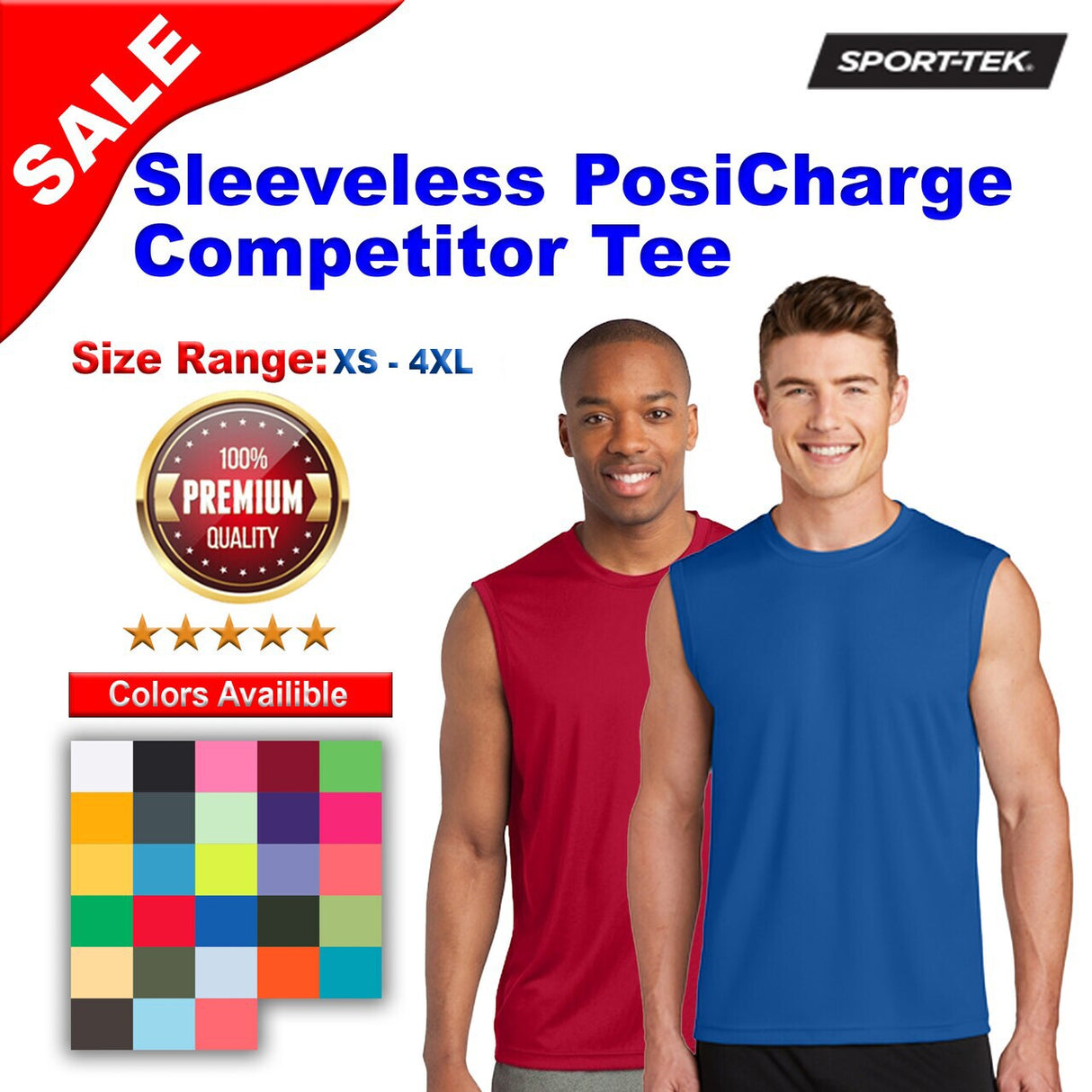 Sport-Tek® Sleeveless PosiCharge Competitor Tee