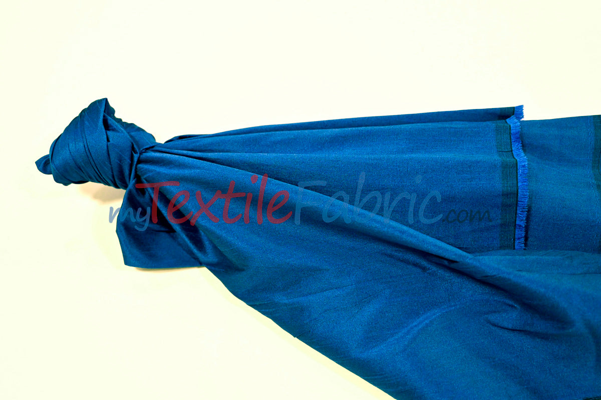 Faux Silk Polyester Dupioni Fabric - Solid Texture, 54" Width, Multiple Colors (Yards, Bolts, Sample Swatch)