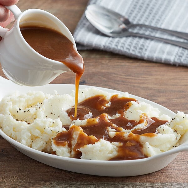 Knorr 13.5 oz. Low Sodium Brown Gravy Mix - 6/Case