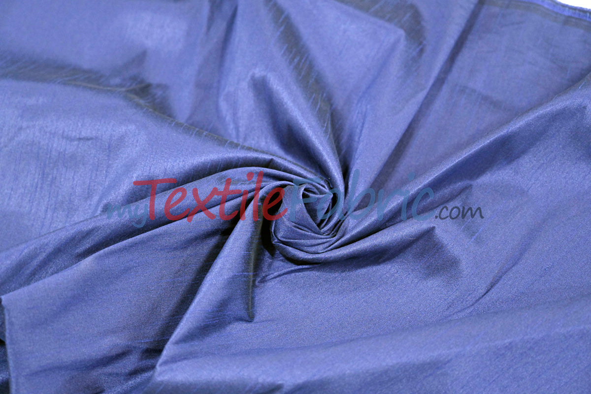 Faux Silk Polyester Dupioni Fabric - Solid Texture, 54" Width, Multiple Colors (Yards, Bolts, Sample Swatch)
