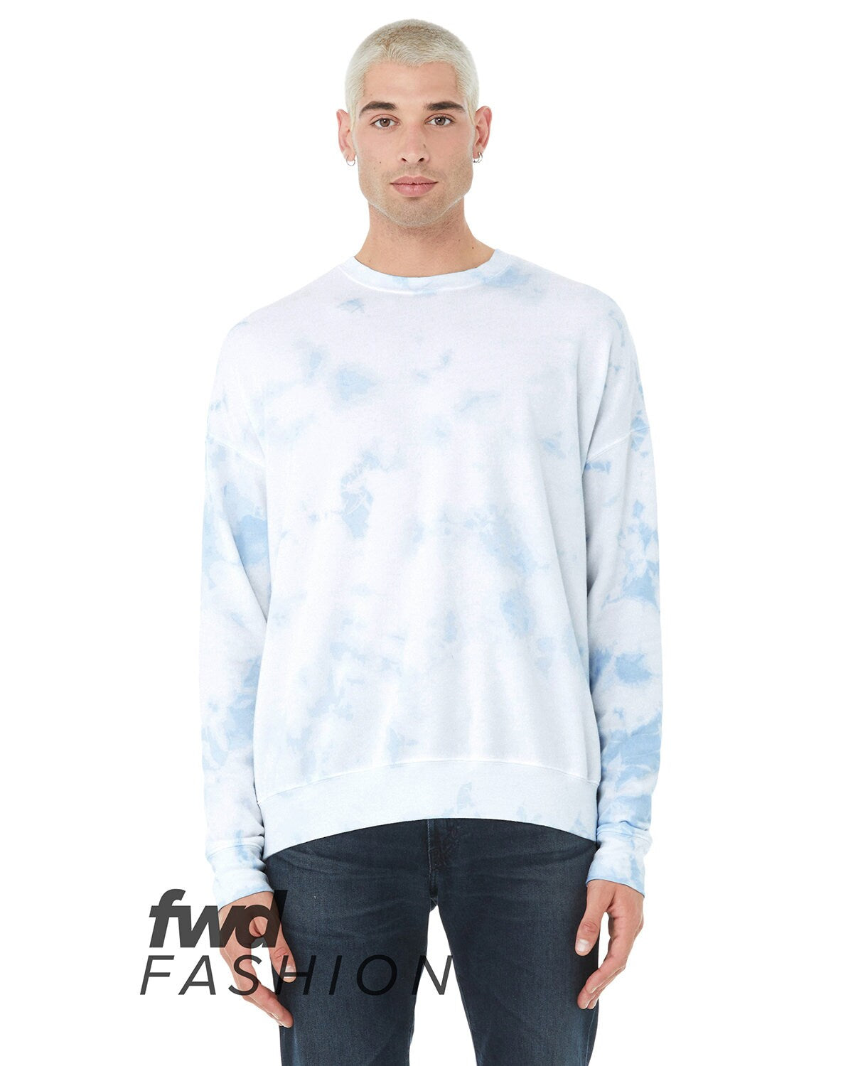 Bella + Canvas® Unisex Tie-Dye Pullover Sweatshirt