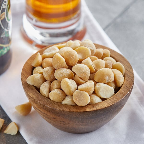 Dry Roasted Salted Macadamia Nuts 15 lb.