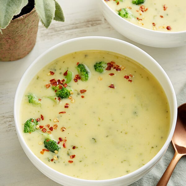 Knorr 21 oz. Soup du Jour Broccoli Cheese Soup Mix - 4/Case