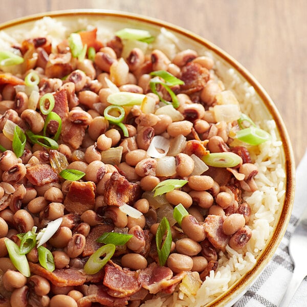 Furmano's #10 Can Black Eye Peas - 6/Case