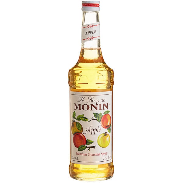 Monin Premium Apple Flavoring / Fruit Syrup 750 mL