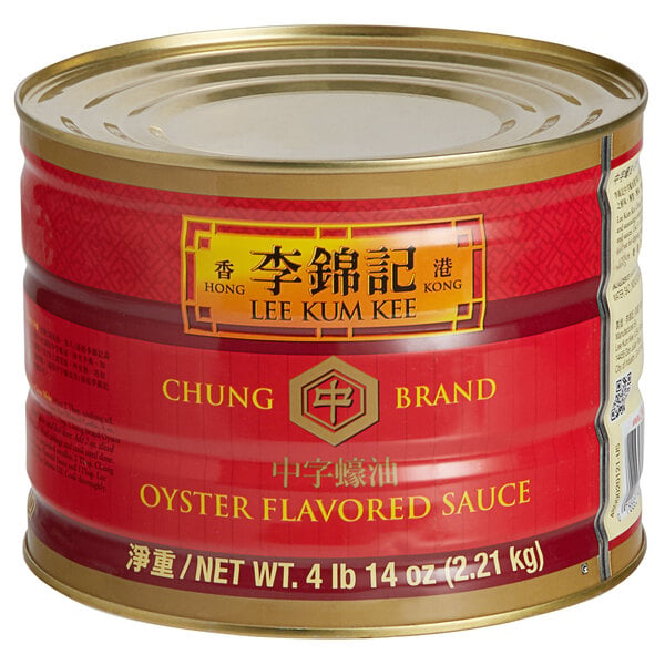 Lee Kum Kee Chung Brand 4 lb. 14 oz. Oyster Flavored Sauce - 6/Case