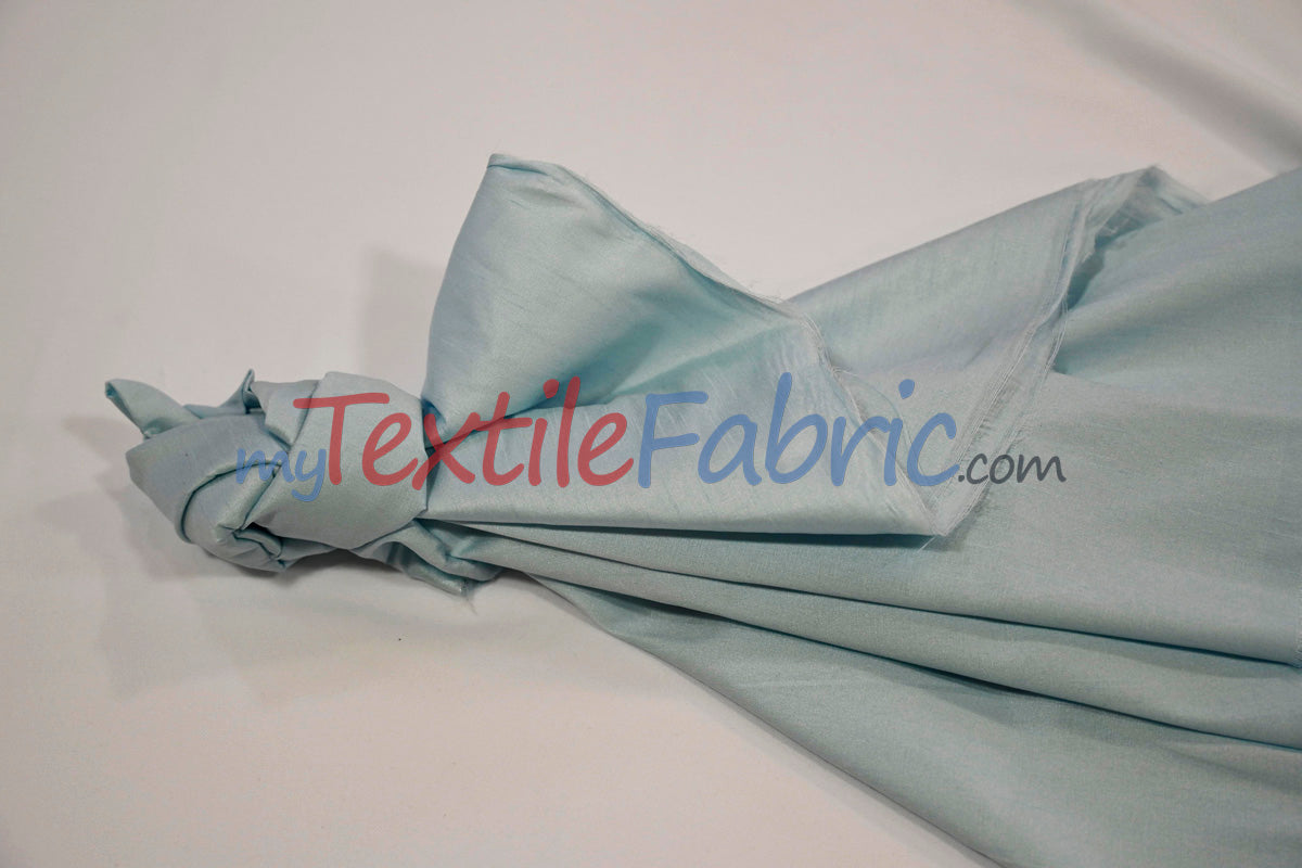 Faux Silk Polyester Dupioni Fabric - Solid Texture, 54" Width, Multiple Colors (Yards, Bolts, Sample Swatch)