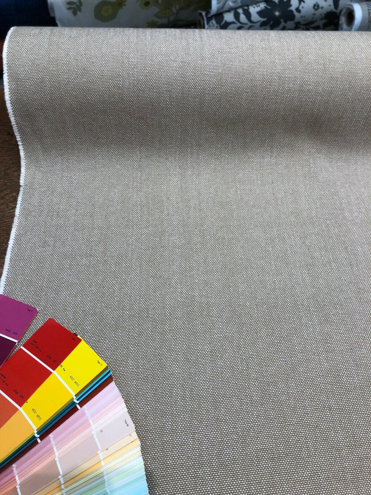 Heather Grain Preshrunk Cotton Chenille Fabric - Grain, 54" Width (1 Yard)