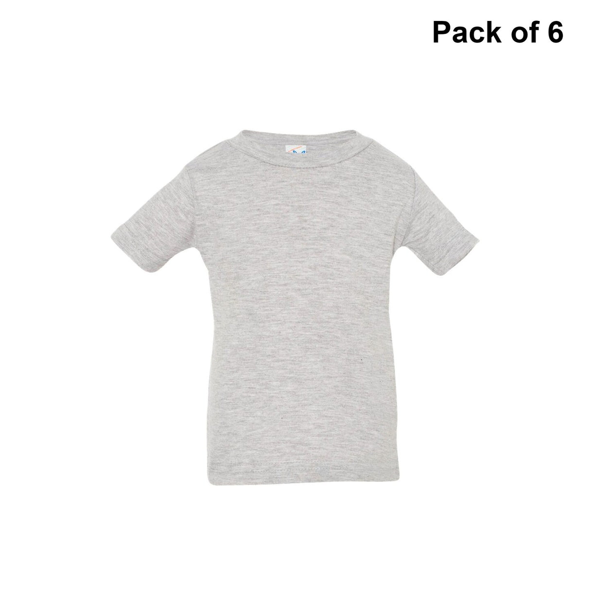 RADYAN® Infant Short Sleeve Crew Neck Fine Jersey Tee