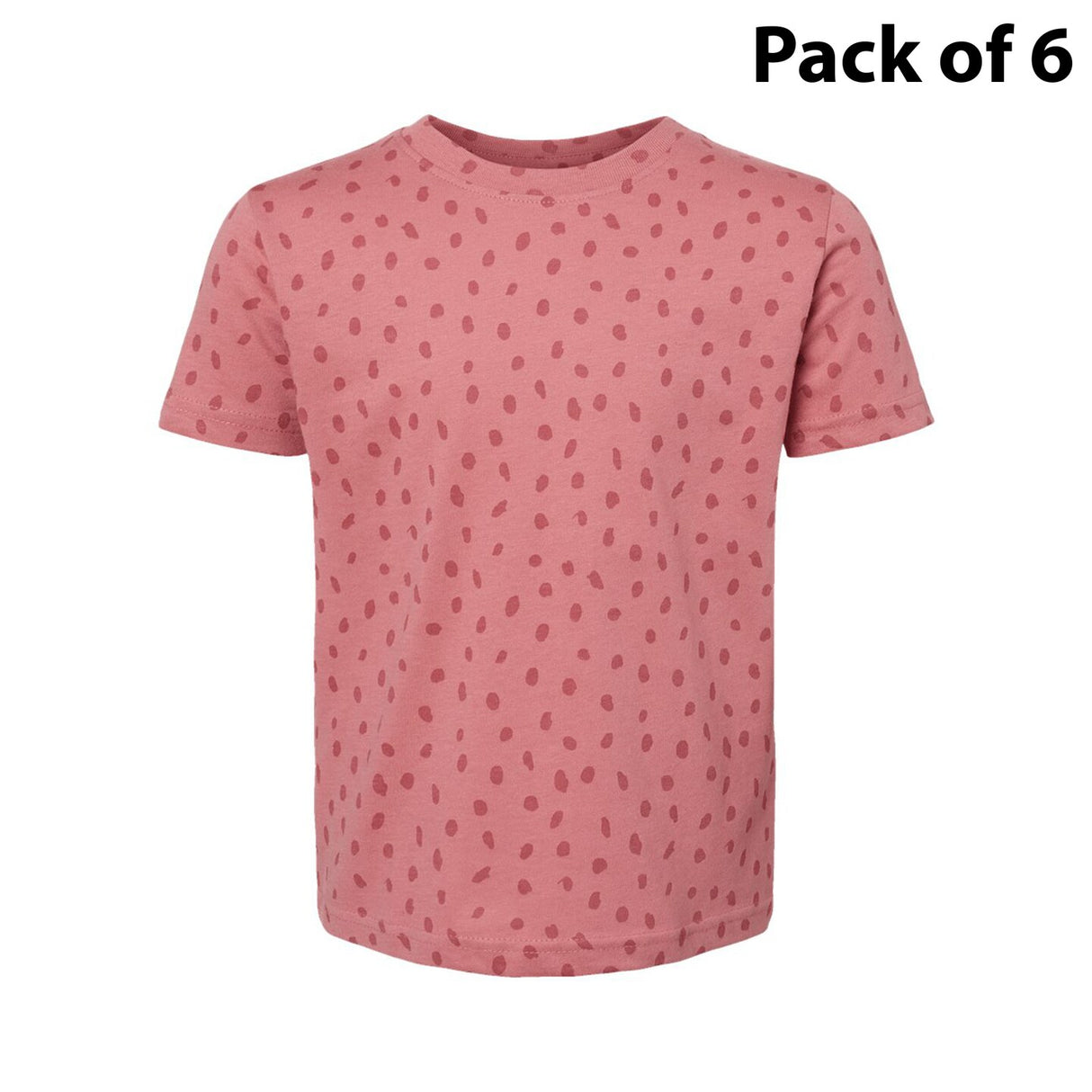 RADYAN® Toddler Fine Jersey Crewneck Short Sleeve Tee - 3321