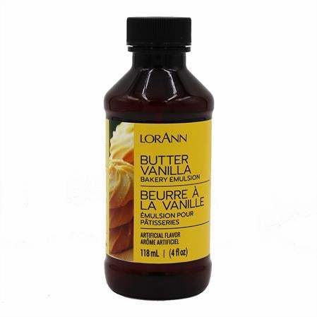 Butter Vanilla Bakery Emulsion - 4 Ounces