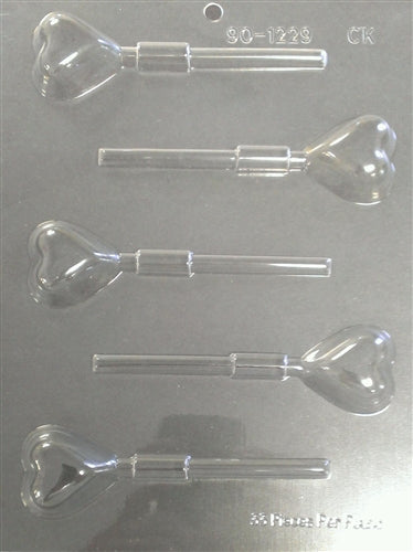 Deep Heart Sucker Chocolate Mold