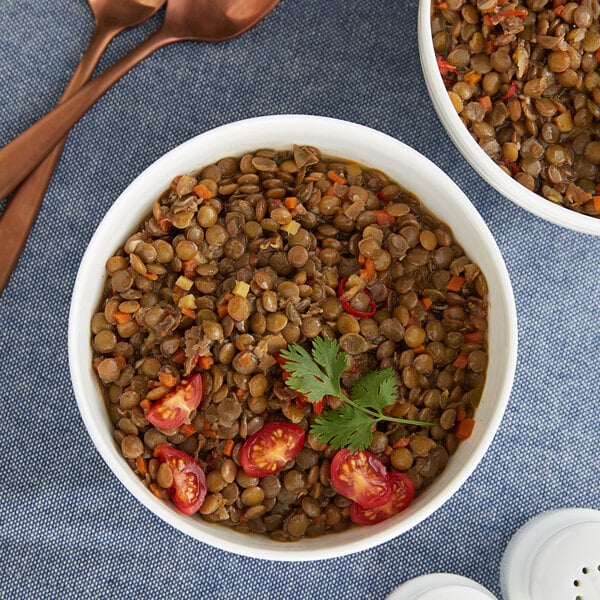 Organic Dried Green Lentils - 25 lb.