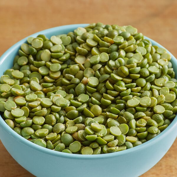 Organic Dried Green Split Peas - 25 lb.