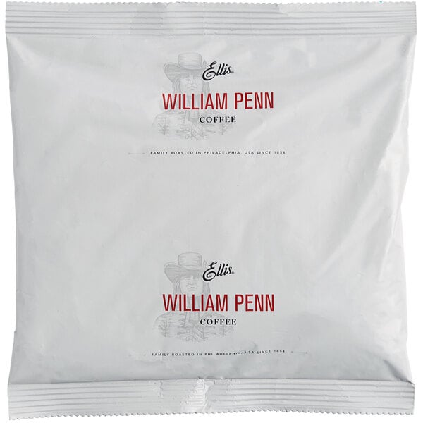 Ellis 6 oz. William Penn Regular Coffee Packet - 48/Case