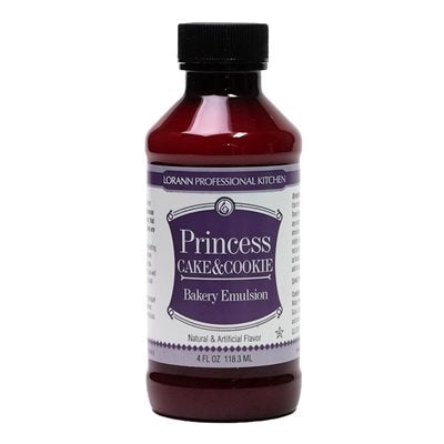 Princess Cake & Cookie Bakery Emulsion - 4 Ounces