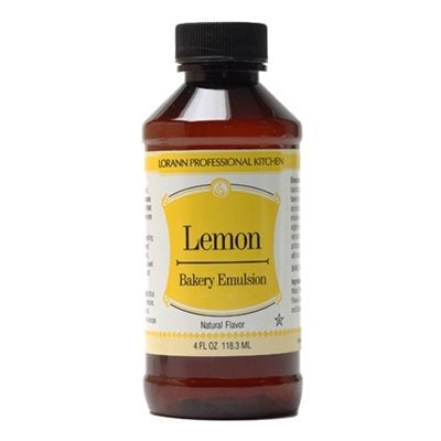 Natural Lemon Bakery Emulsion - 4 Ounces