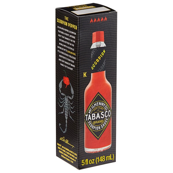 TABASCO® 5 fl. oz. Scorpion Hot Sauce - 12/Case