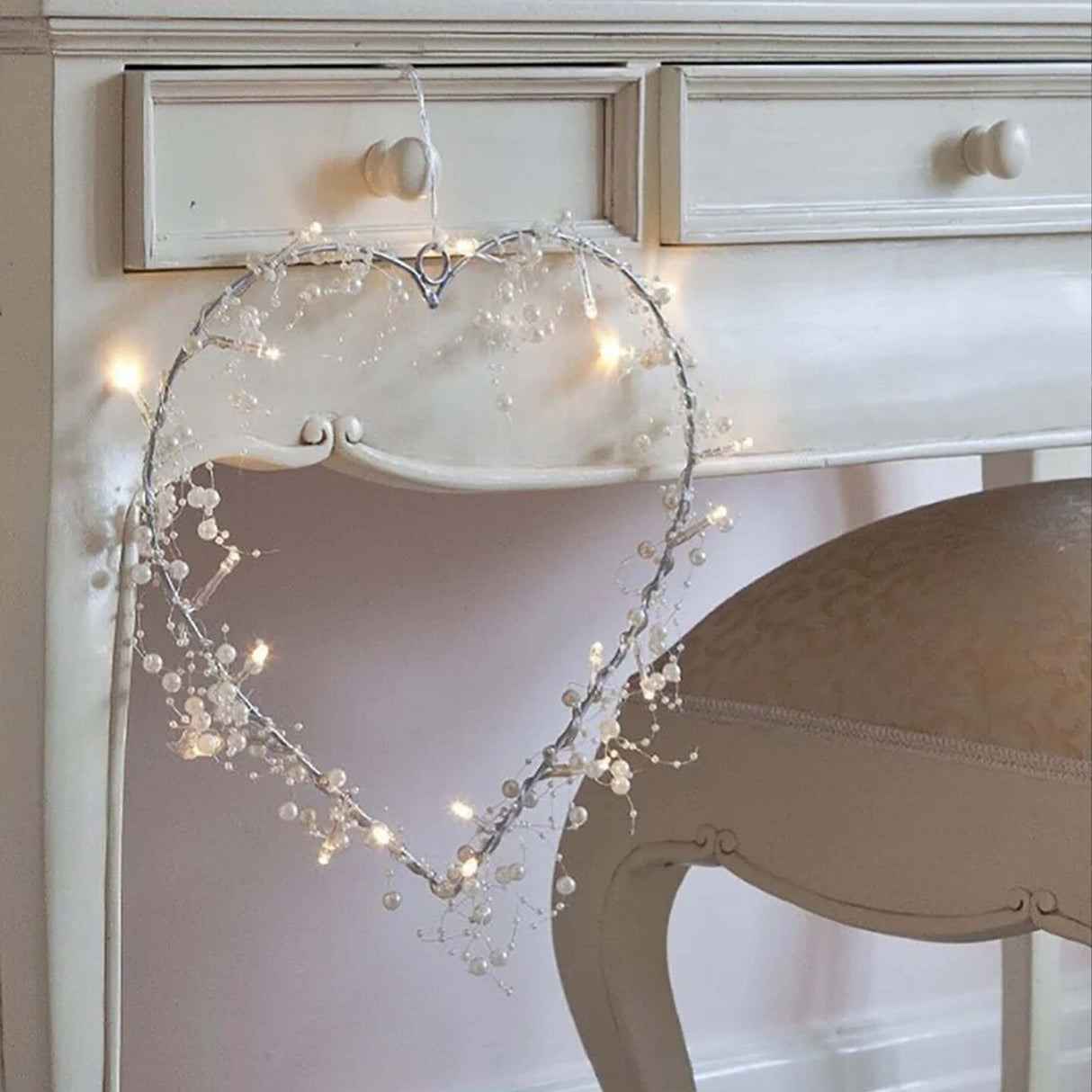 Christmas 20 LED Pearl Cluster String Lights