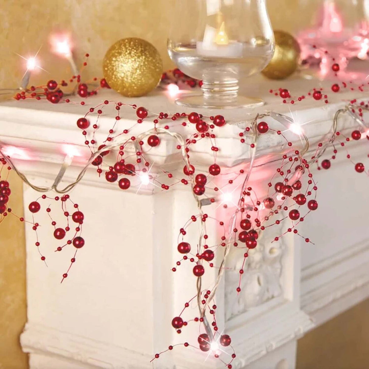 Chridmas 20 LED Beads String Lights