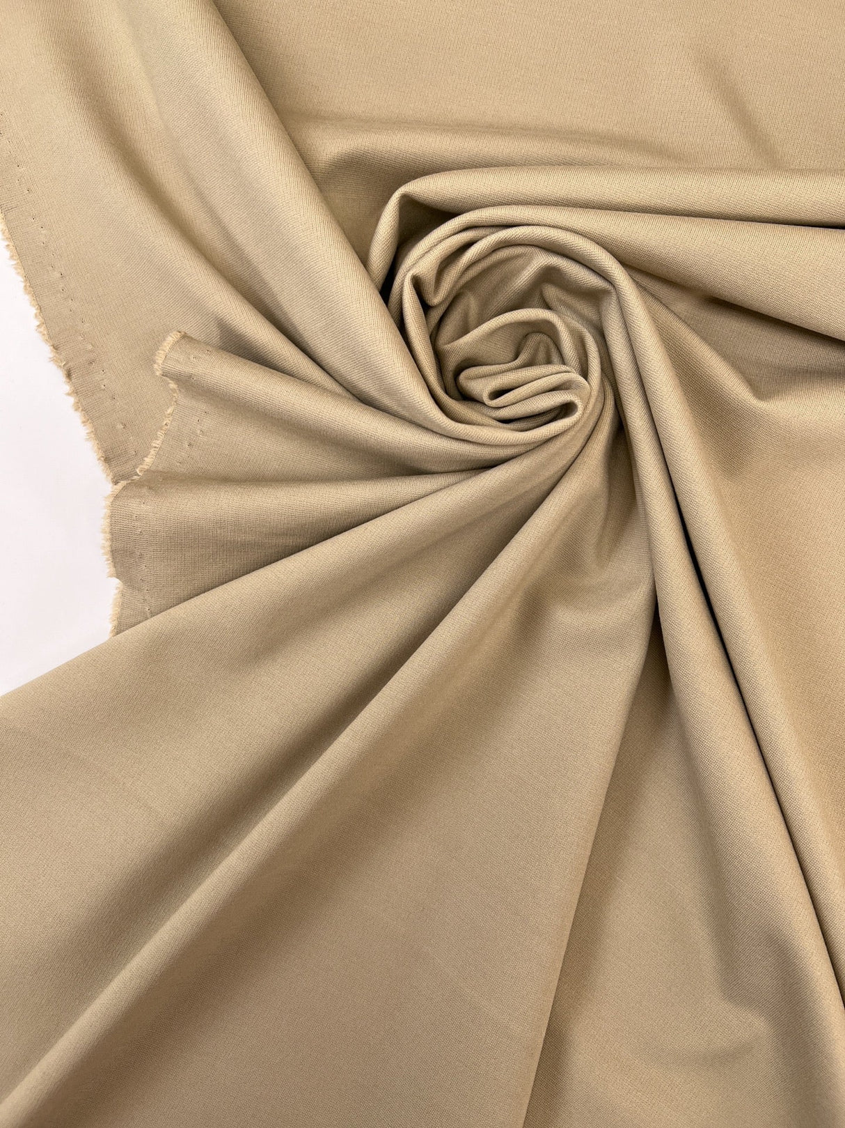 Viscose Blend Knitted Fabric Beige