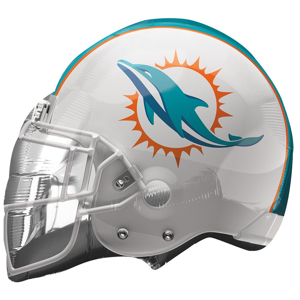 Foil Balloon Miami Dolphins Helmet 21 Inch