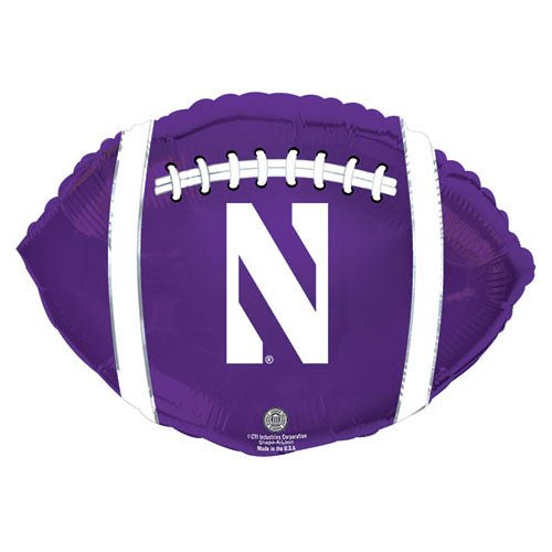 Northwestern University Football Foil Balloon