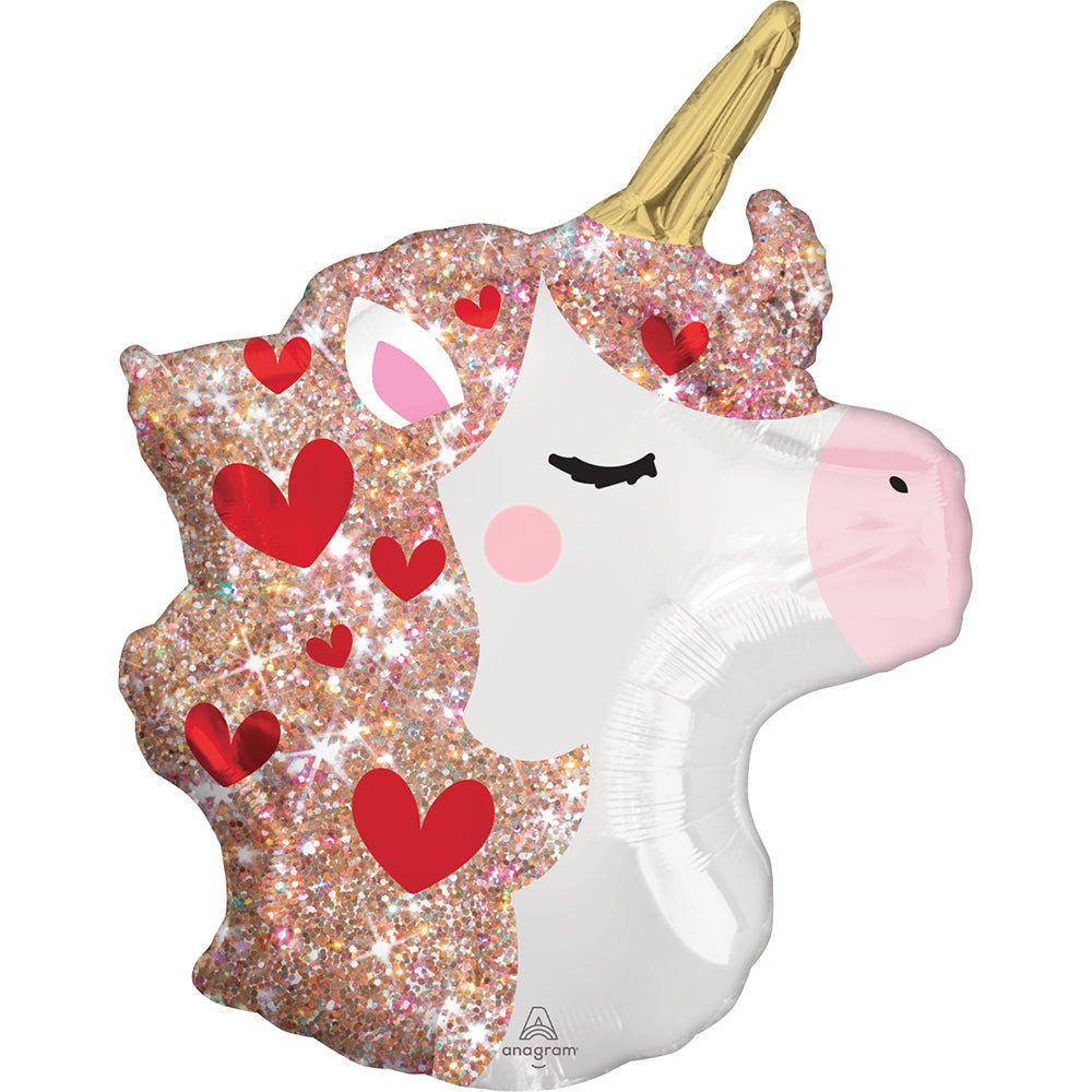 Foil Balloon Unicorn Sparkles 21 Inch