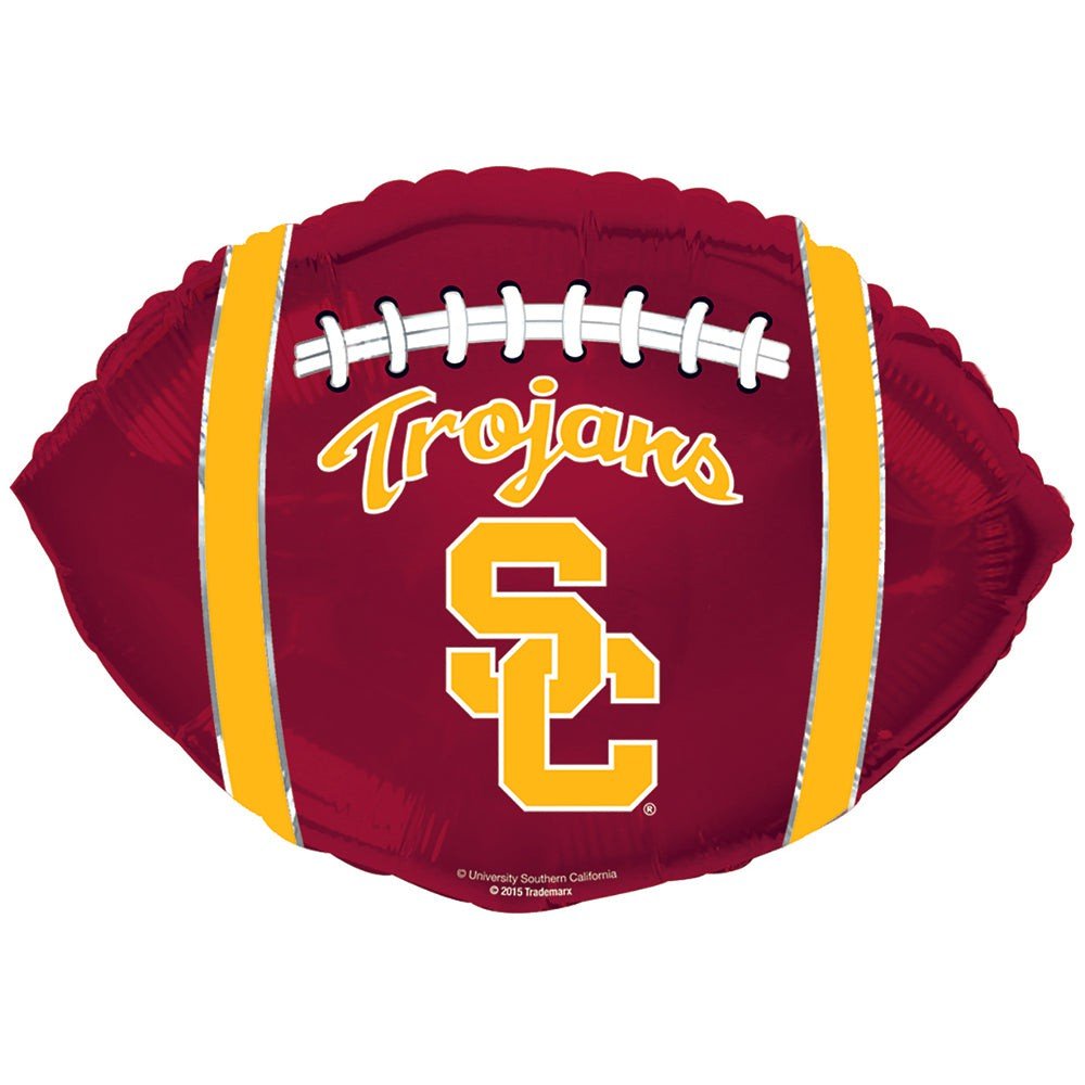 Football Foil Balloon USC Trojans 21 Inch