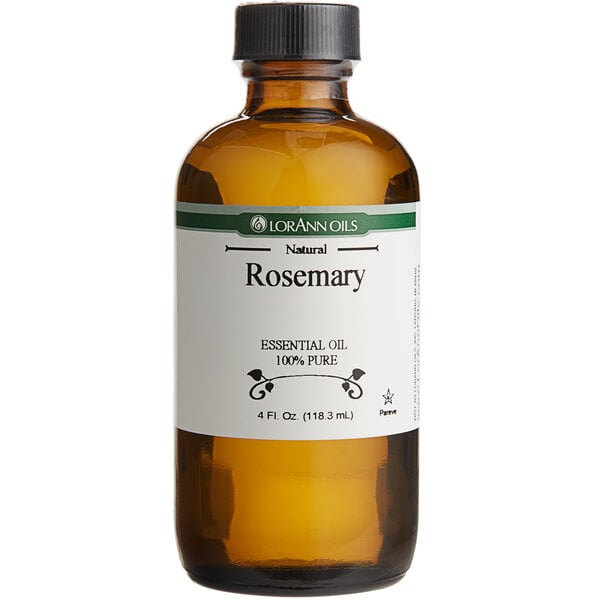 LorAnn Oils 4 fl. oz. All-Natural Rosemary Super Strength Flavor