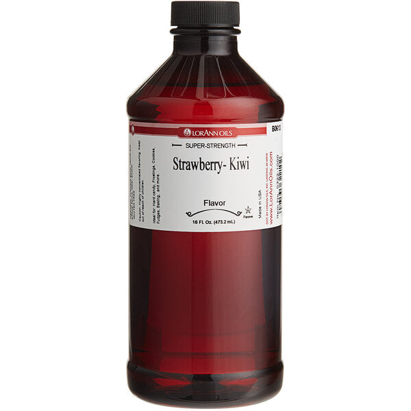 LorAnn Oils 16 fl. oz. Strawberry Kiwi Super Strength Flavor