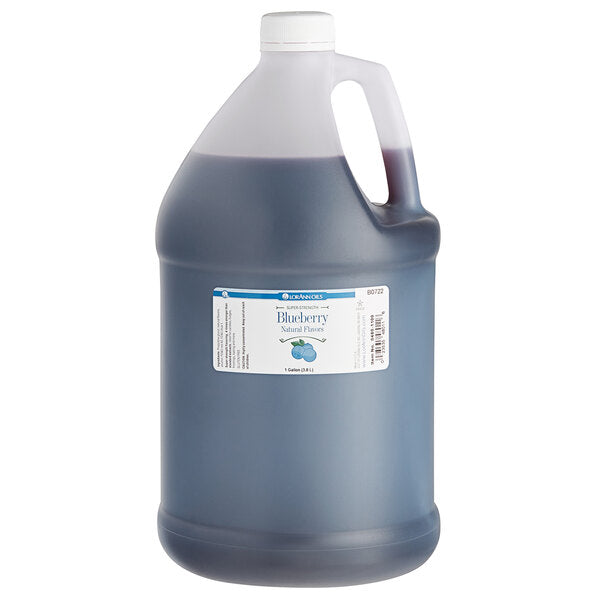 LorAnn Oils 1 Gallon All-Natural Blueberry Super Strength Flavor