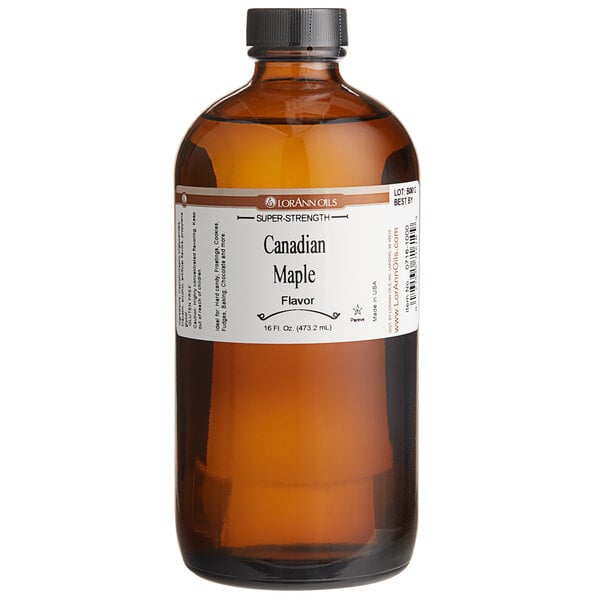 LorAnn Oils 16 fl. oz. Canadian Maple Super Strength Flavor