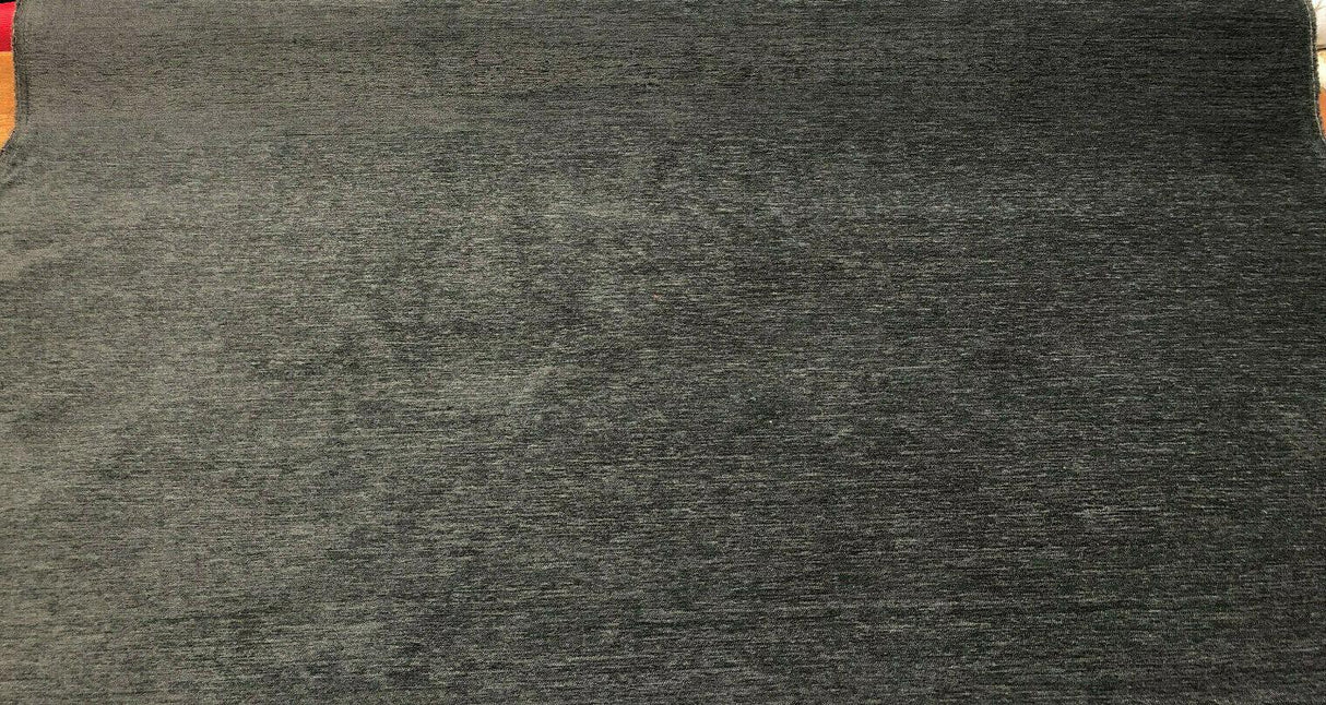 Barcelona Indigo Soft Chenille Upholstery Fabric - Indigo Solid, 56" Width (1 Yard)