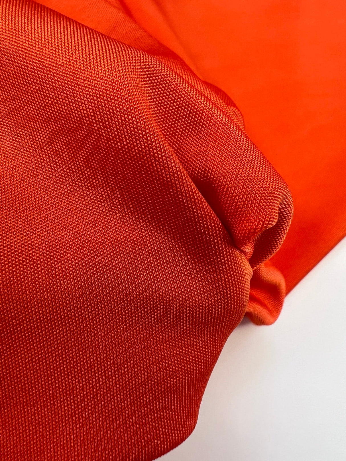 Viscose Stretch Knitted Fabric Orange