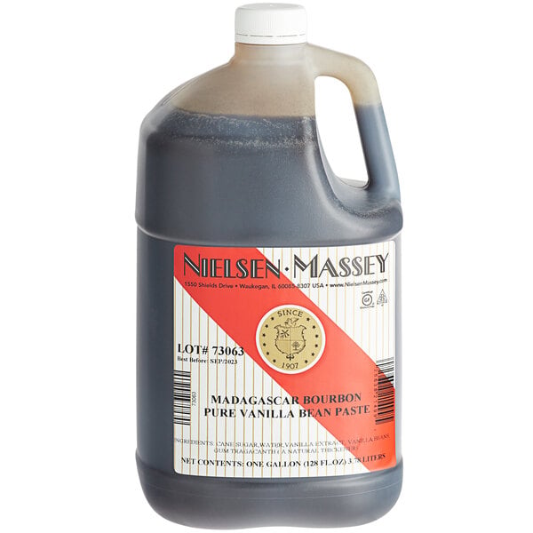 Nielsen-Massey 1 Gallon Madagascar Bourbon Vanilla Paste