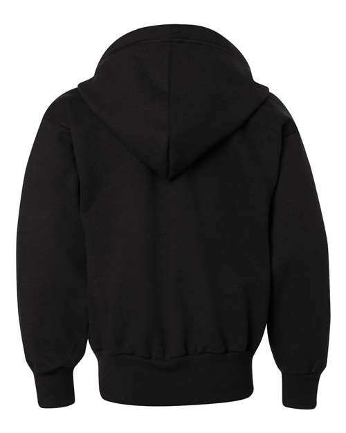 EcoSmart Youth Full-Zip Hooded Sweatshirt
