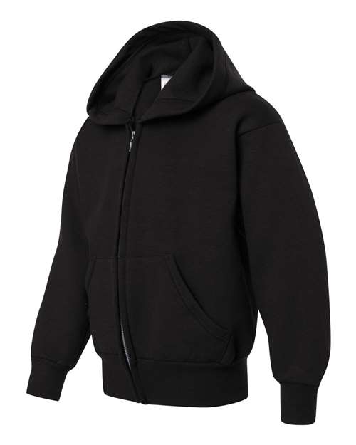 EcoSmart Youth Full-Zip Hooded Sweatshirt