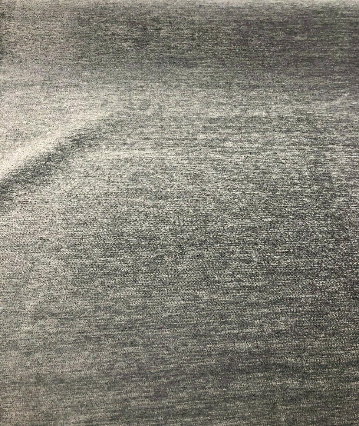 Barcelona Slate Soft Chenille Upholstery Fabric - Slate Solid, 56" Width (1 Yard)