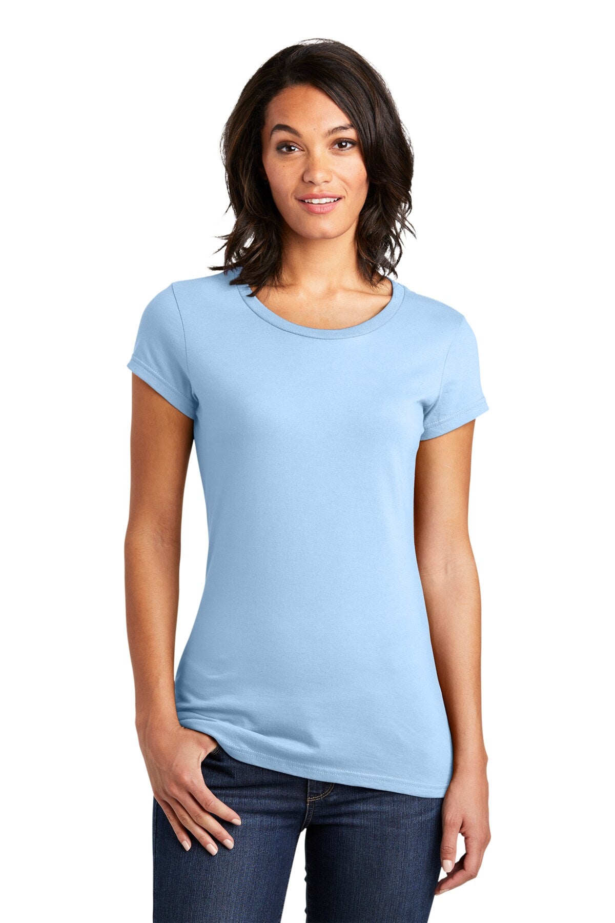 District® Women's Fitted Crewneck Short Sleeve T-Shirt