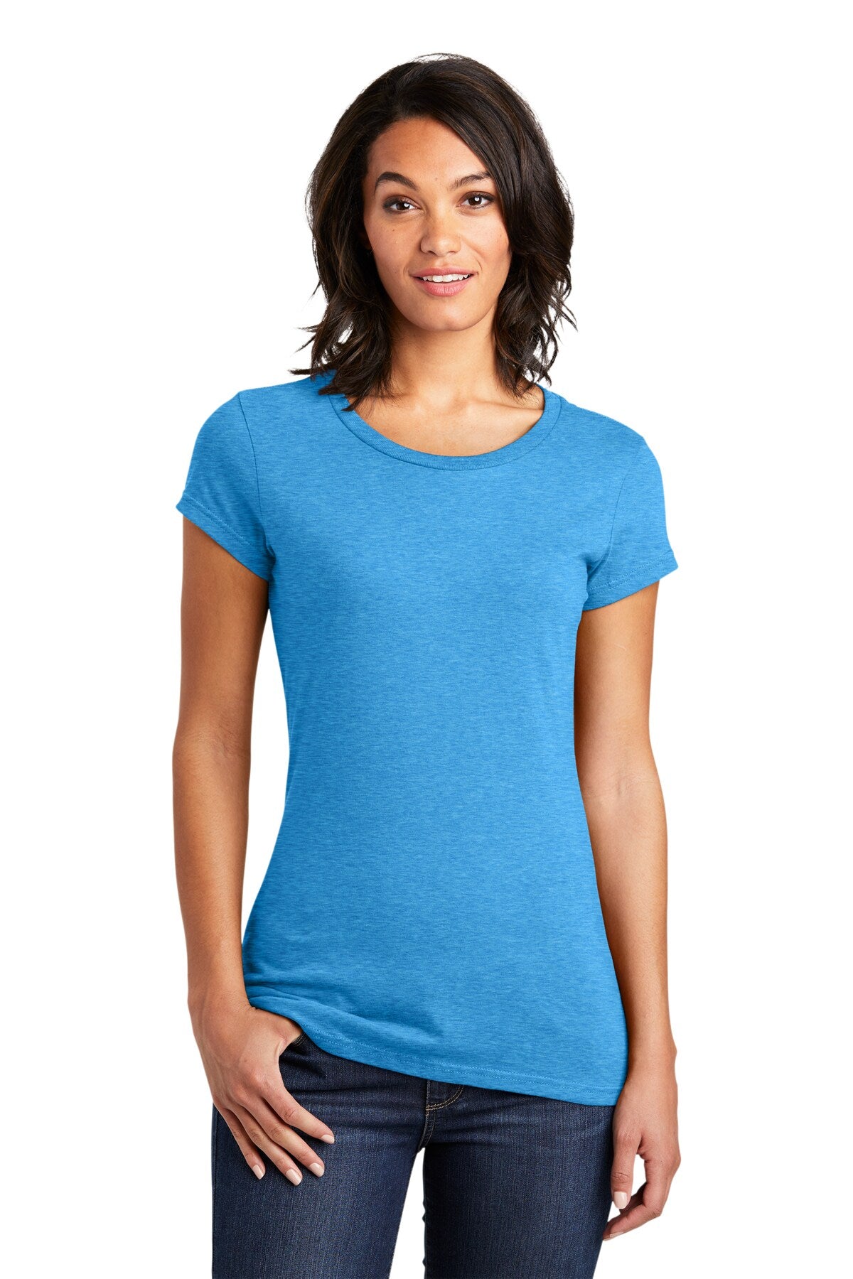 District® Women's Fitted Crewneck Short Sleeve T-Shirt
