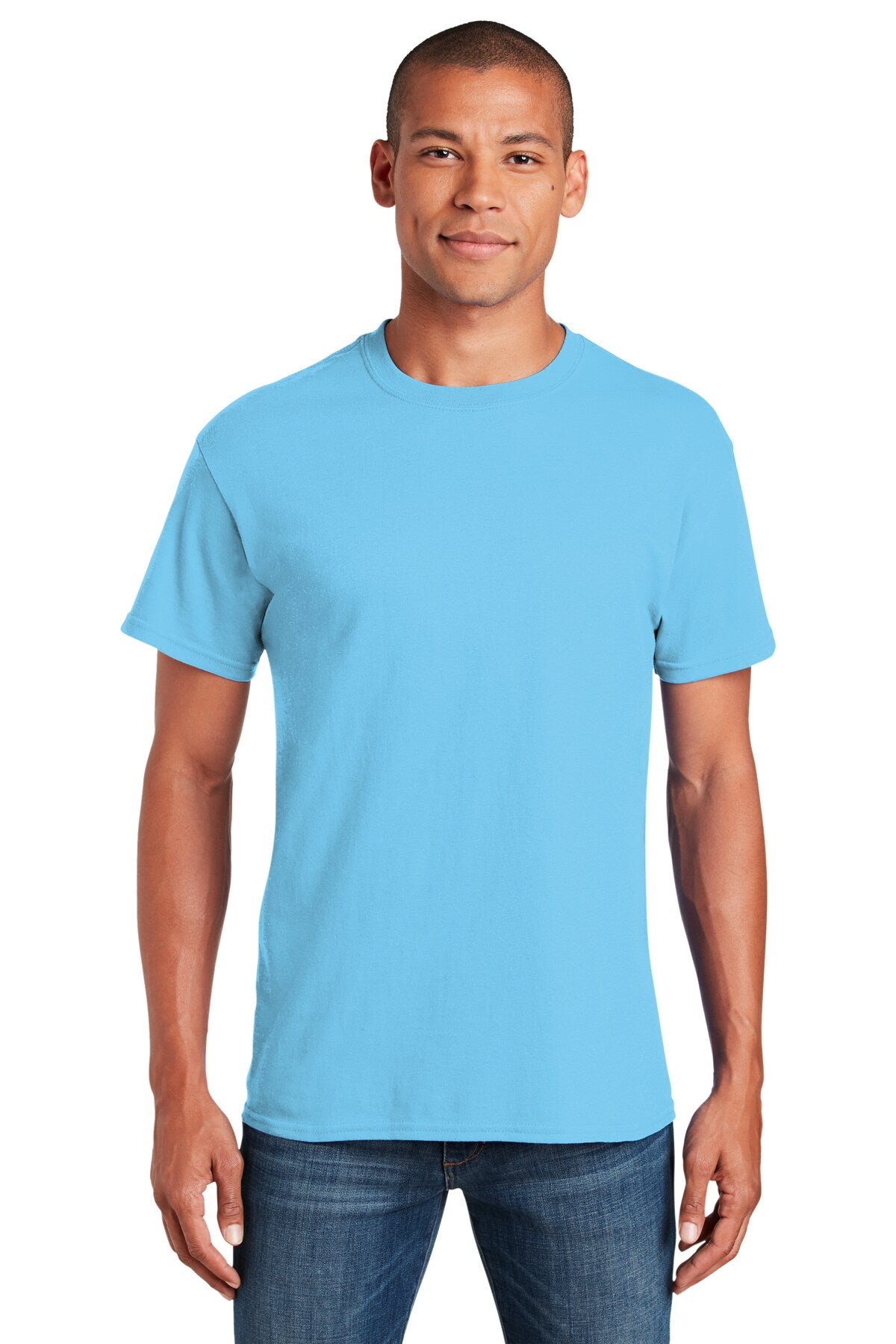 Gildan® Crewneck Heavy Cotton Short Sleeve T-Shirt