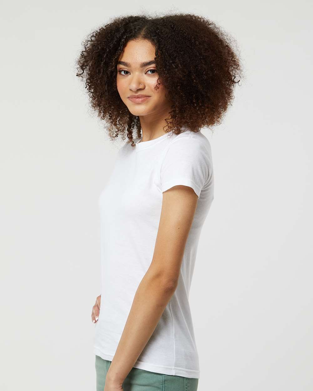 Tultex® Women's Fine Jersey Slim Fit Short Sleeve Crewneck T-Shirt