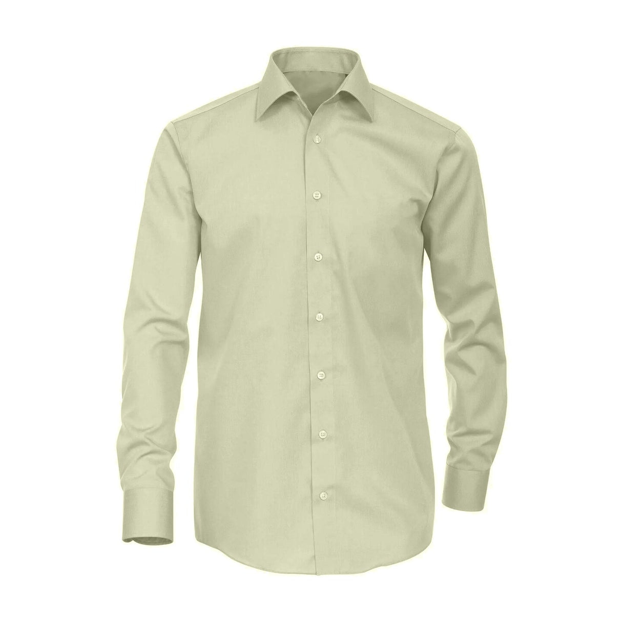 Ivory Long Sleeve Polo Shirt