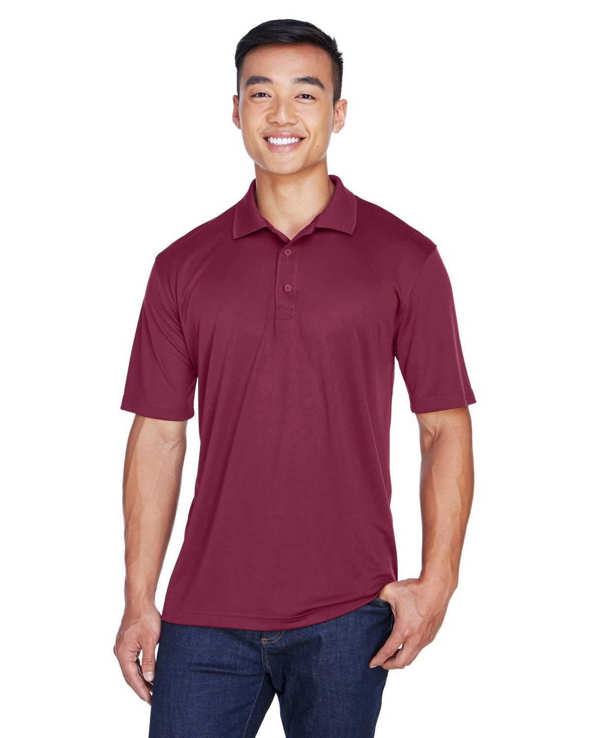 UltraClub® Men's Cool & Dry Sport Polo